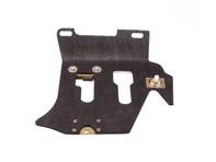 Pedaalbodemplaat LHD met bevestigingen. Porsche 911 1965-73 Coupé - 90155106323, 90155106321